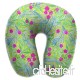 Travel Pillow Tropical Daydream Bright Green Memory Foam U Neck Pillow for Lightweight Support in Airplane Car Train Bus - B07V749R4H